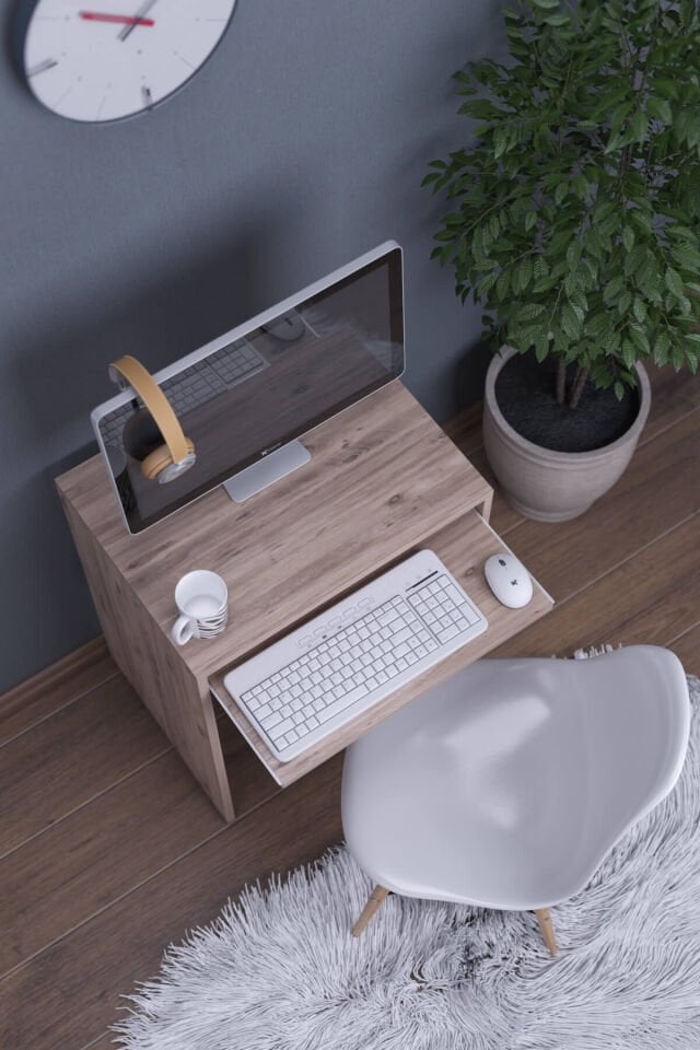 Gubimo Abete-Çalışma Masası, Bilgisayar Masası/Atlantik çam